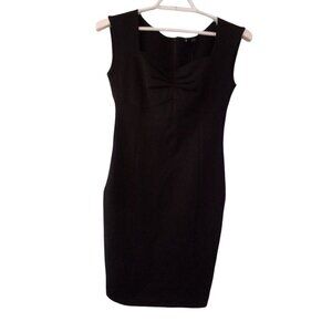 Betabrand nwt dress womens Large black BeautiFULL shaping sweetheart pocket